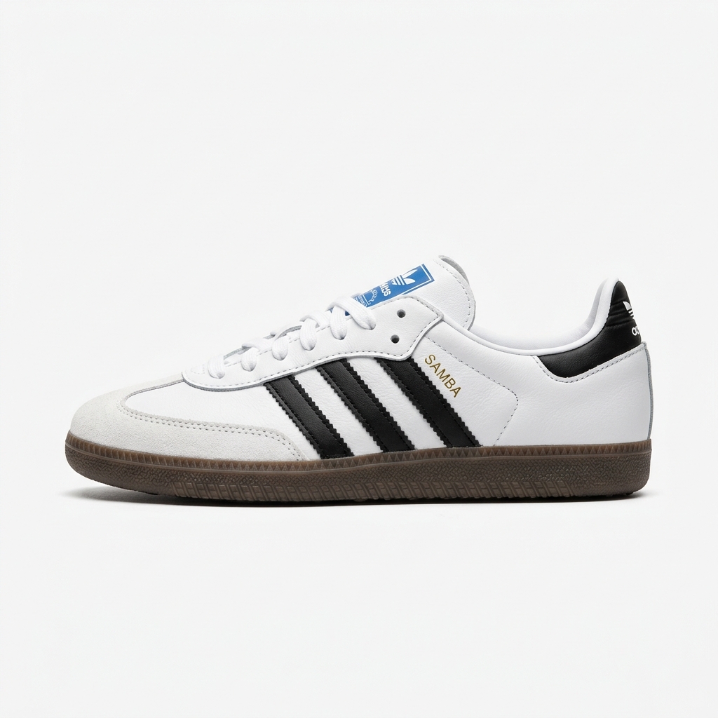 Adidas Samba White Black